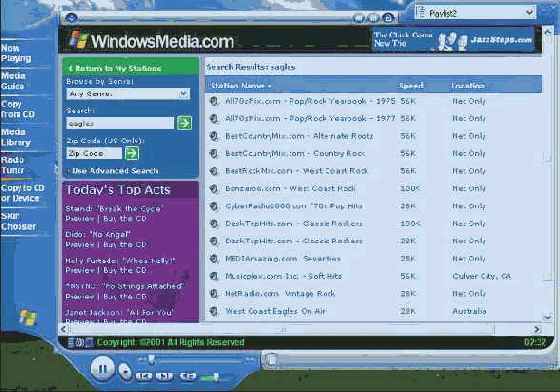   Microsoft Windows XP
