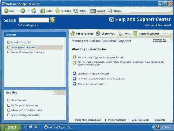   Microsoft Windows XP
