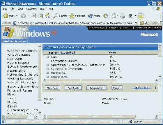   Microsoft Windows XP
