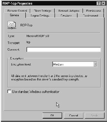 Настройка Citrix Metaframe под Windows 2000 Termanal Services