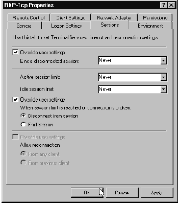 Настройка Citrix Metaframe под Windows 2000 Termanal Services