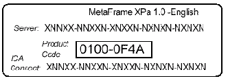 Руководство администратора Citrix MetaFrame Feature Release 2