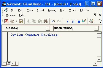 

   VBA
