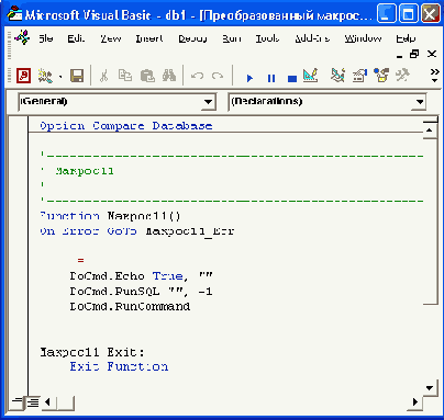 

   VBA

