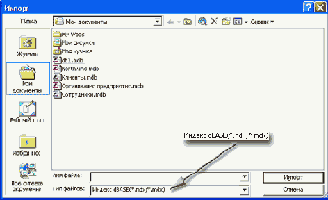 

   dBASE  Paradox
